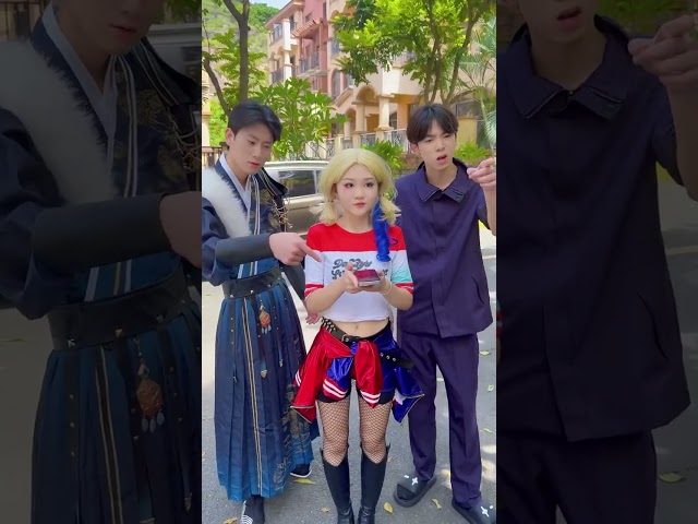 哈利奎茵加上了谁！.#joker #cosplay #shorts