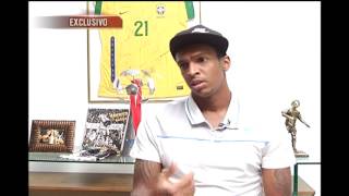 O TV Alterosa exibiu hoje uma entrevista exclusiva com Jô, atacante da Seleção Brasileira. Conheça um pouco mais da história do jogador e o trajeto percorrido por ele até chegar à Seleção.