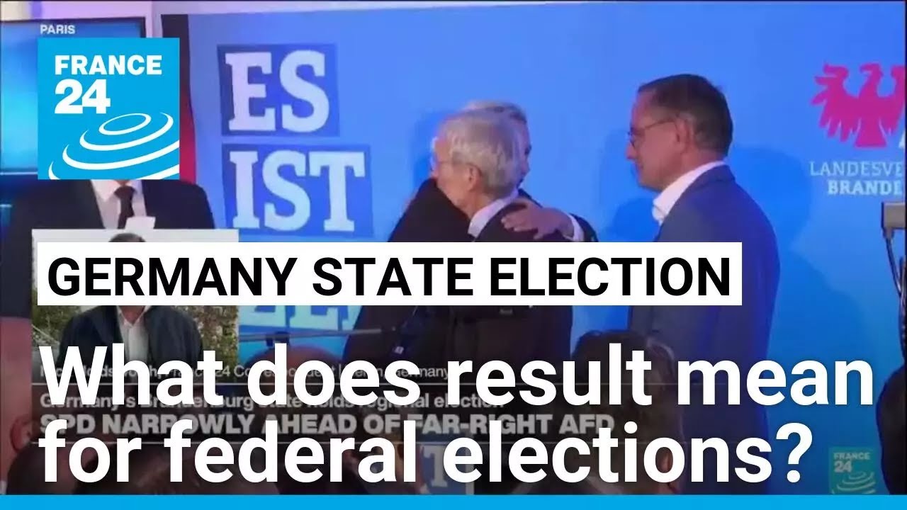Germany's SPD fends of far right in state vote as federal elections near • FRANCE 24 English