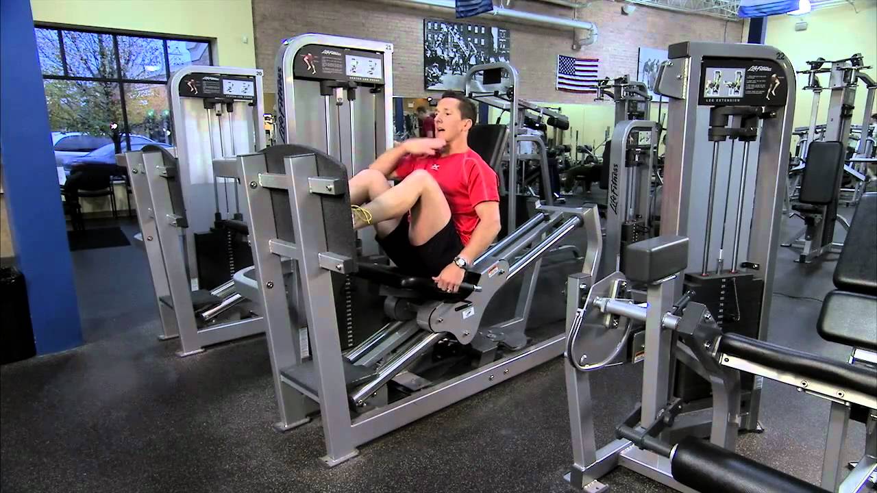 Life Fitness Pro2 Seated Leg Press Instructions - YouTube