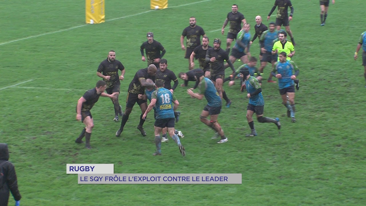 Rugby : le SQY Rugby frôle l’exploit contre le leader