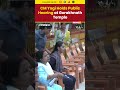 CM Yogi Holds Public Hearing at Gorakhnath Temple | NewsX #shorts