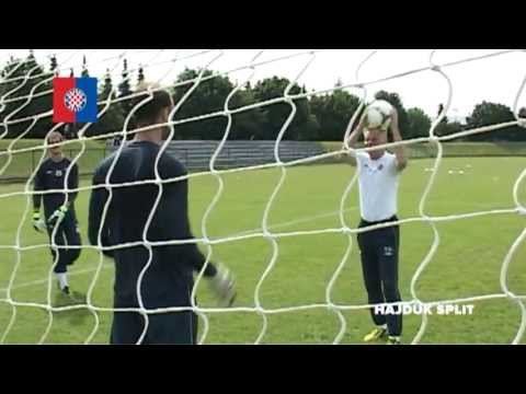 Tonći Gabrić in Goalkeeper Training