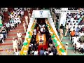 Revanth Reddy arrives with Sonia Gandhi, at Hyderabads LB stadium for his oath ceremony | News9  - 02:22 min - News - Video