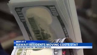 Exodus of Hawaii residents cost the state $185 million in tax revenue