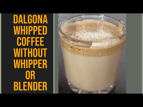 Dalgona Coffee Recipe|Dalgona Coffee Without Mixer At Home|Perfect Frothy Coffee