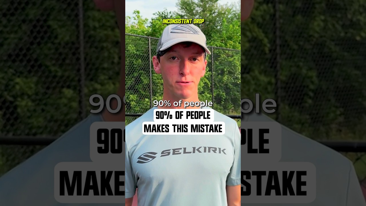 90% Of Pickleball Players Make This Serving Mistake