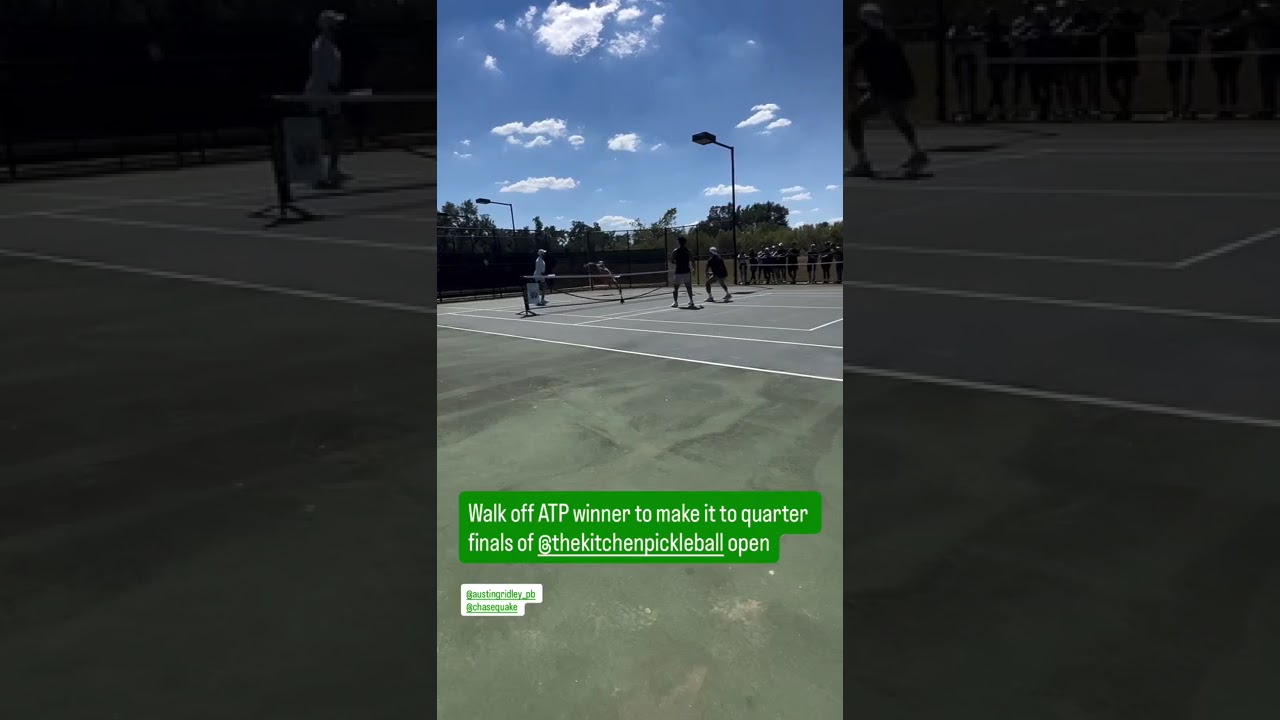 Pickleball Never Give-up!