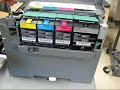 Installing the Lexmark C540 C543 C544 fuser maintenance kit and rollers.