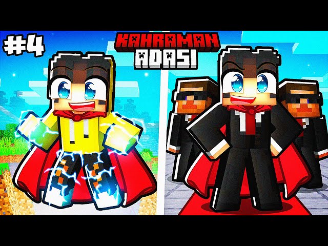 Kahraman Adamızın Yeni Başkanı Oldum Ve Yeni KAHRAMAN ! ⚡ #4 | Minecraft