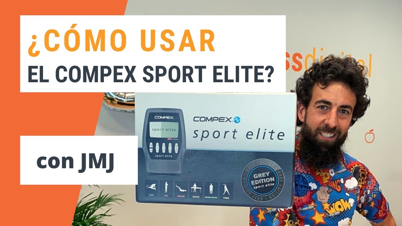 Juan María Jimenez te enseña como usar el Compex Sport Elite