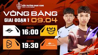TS vs GAM | BOX vs FPL | GIAI ĐOẠN 1 - LƯỢT VỀ | ĐTDV MÙA XUÂN 2026 (NGÀY 09/04)