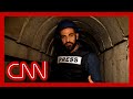 CNN goes into underground tunnel that IDF claims was under Gaza cemetery