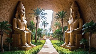 Археологи нашли древние ворота, скрытые под песком в Египте