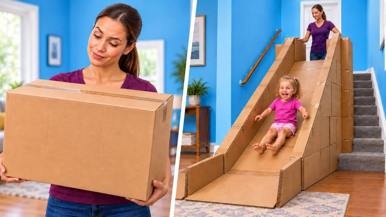 Genius Cardboard Ideas That Keep Kids Busy for HOURS
