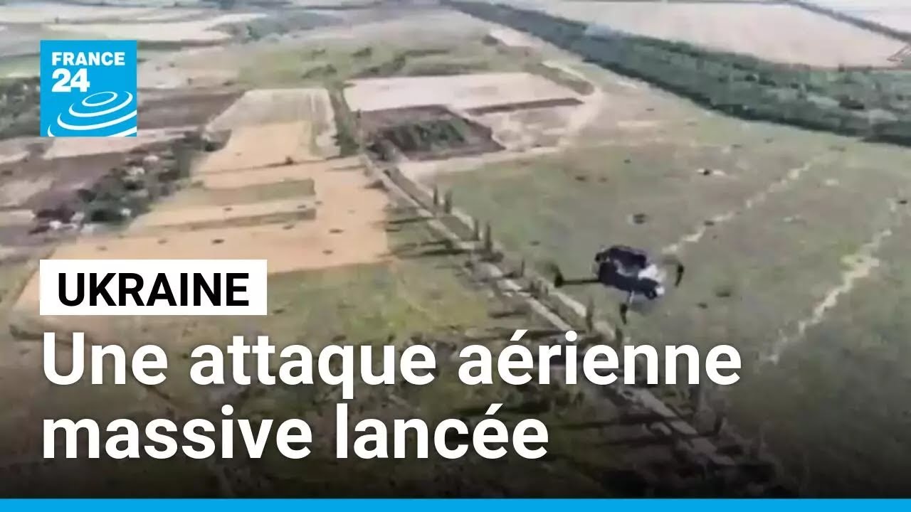 Ukraine : Moscou a lancé "sa plus grande attaque aérienne" depuis l'invasion de 2022, selon Kiev
