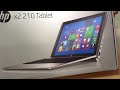 HP x2 210 Tablet unboxing and setup. HP l5g91ea.