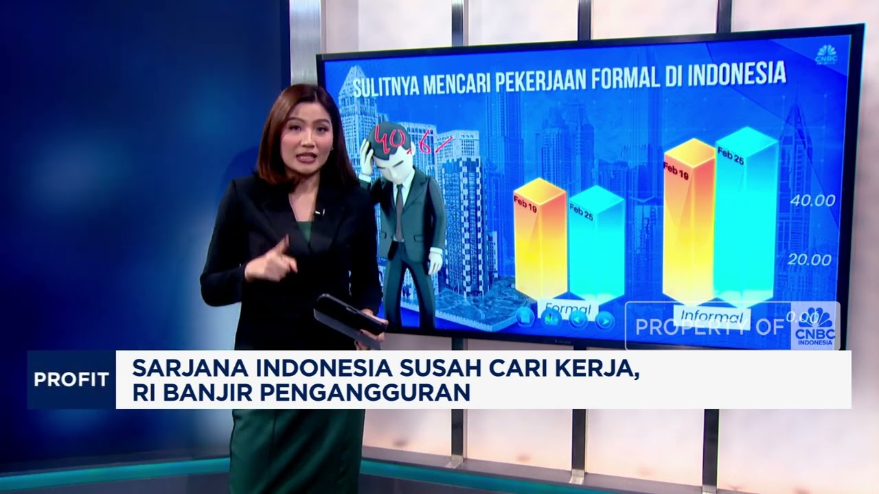 Sarjana Indonesia Susah Cari Kerja, RI Banjir Pengangguran