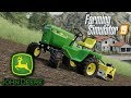 John Deere 332 Lawn Tractor with Lawn Mower and Garden v2.0