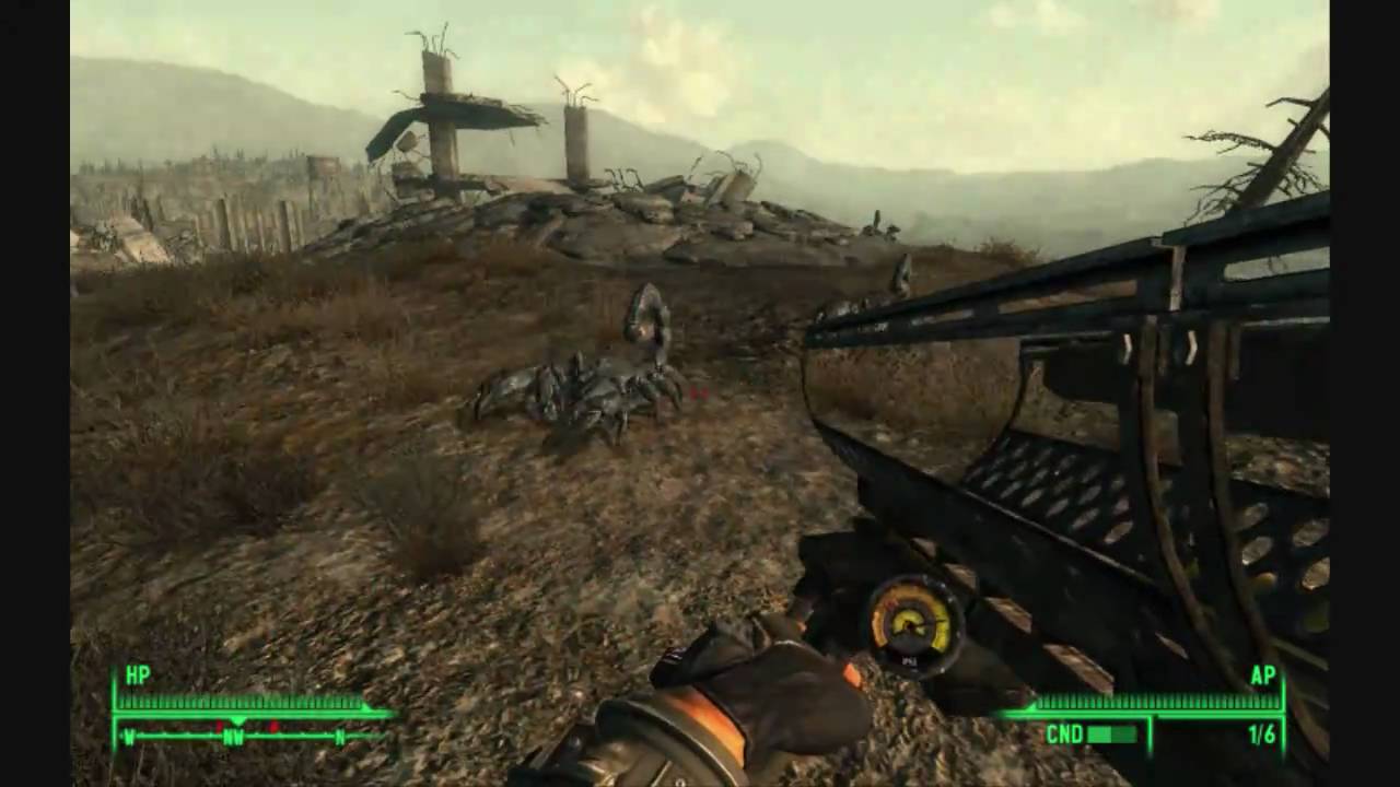 Fallout 3 Gameplay with cheats (PC) - YouTube