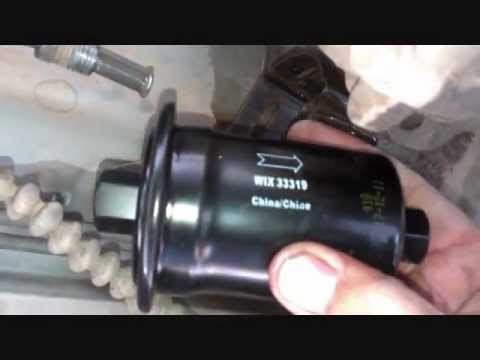 how to change the fuel filter in a toyota 4runner #6