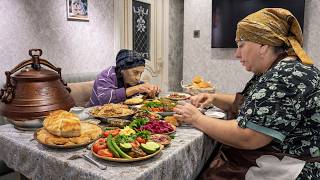 Vegetable-Rich, Wine, Fatty Duck Stewed in an Afghan Cauldron | An Incredibly Delicious Dish