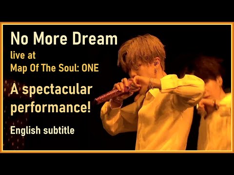 BTS - No More Dream from Map of the Soul ON:E concert 2020 (Day 1+2) [ENG SUB] [Full HD]