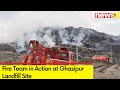 Fire Team in Action at Ghazipur Landfill Site | 90% Fire Already Doused | NewsX