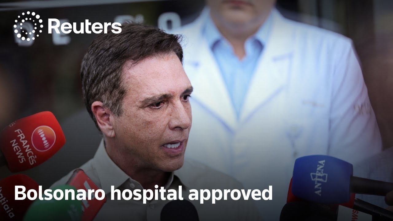 Brazil's top court permits Bolsonaro's request for hospital after fall