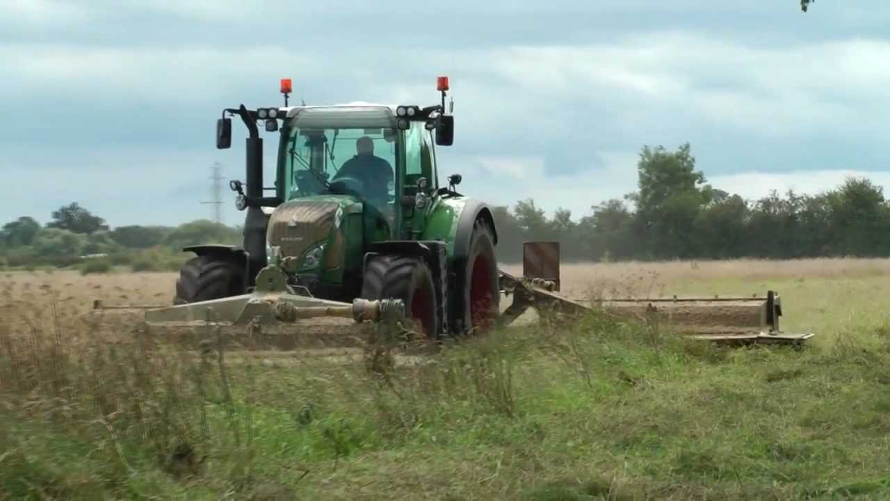 Silage 2012 Fendt 724 And Krone Triple Mowers Youtube 8354