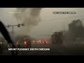 Police dash cam captures lightning bolt in South Carolina  - 00:26 min - News - Video