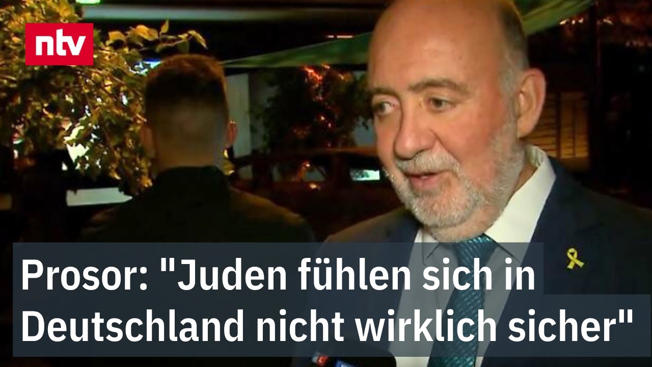 Prosor: "Juden fühlen sich in Deutschland nicht wirklich sicher" - Israels Botschafter enttäuscht