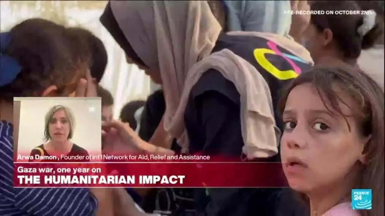 Humanitarian workers in war-torn Gaza 'play Russian roulette' every day aiding civilians in distress