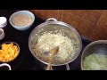 תבשיל אורז בסמטי מלא עם עדשים ירוקות