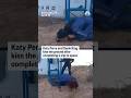 Katy Perry and Gayle King kiss the ground after completing a trip to space