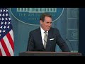 LIVE: White House briefing with Karine Jean-Pierre and John Kirby  - 00:00 min - News - Video