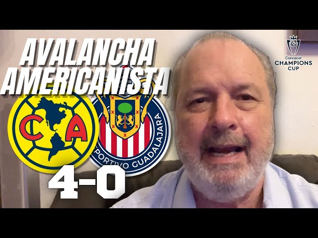 AVALANCHA AMERICANISTA | Club América vs Guadalajara | Concacaf Champions Cup