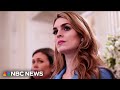 Hope Hicks testifies about learning of the Access Hollywood tape