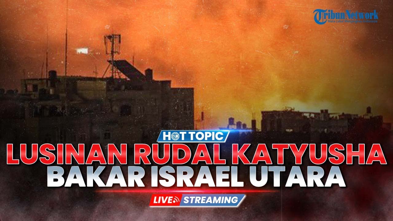 🔴Israel Utara Dihujani dengan Lusinan Rudal, Hamas Tembaki Helikopter Zionis Pakai Rudal SAM 7