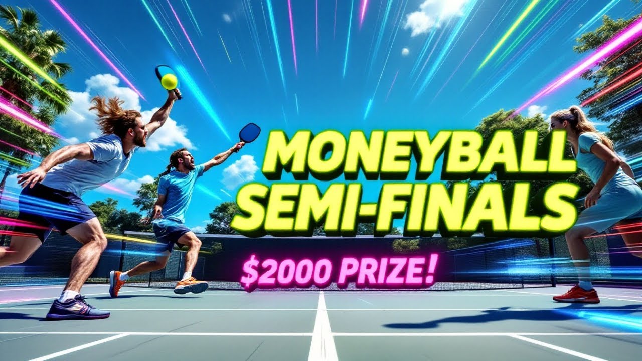 $2000 Pickleball 5.0+ Mixed Doubles Moneyball Semi Final