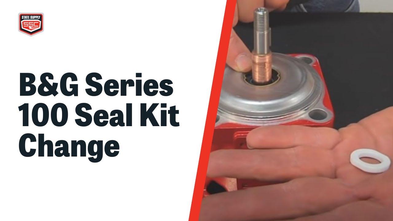 Bell & Gossett Series 100 Seal Kit Change - YouTube