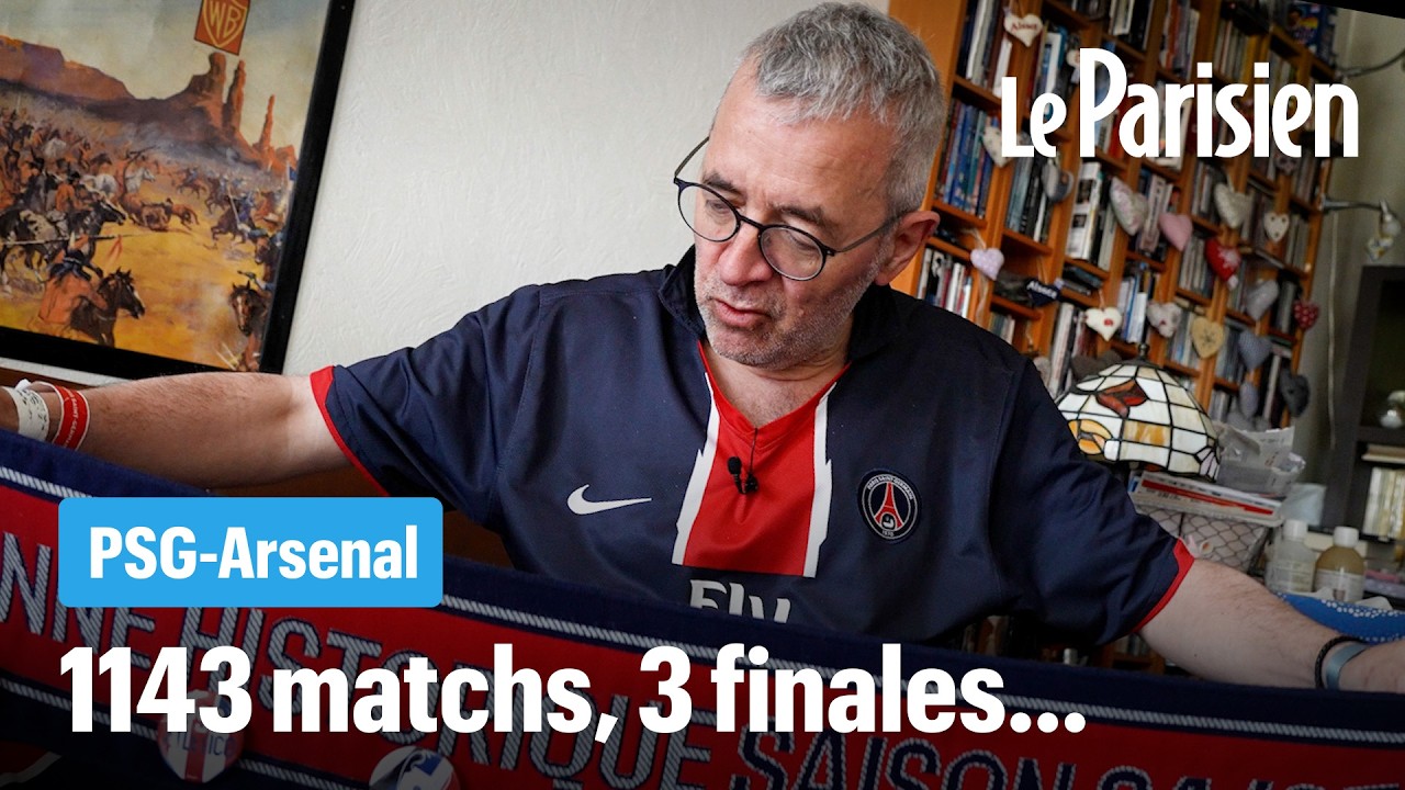 PSG-Arsenal : 40 ans d'abonnement, 3 finales… Pascal sera à Budapest