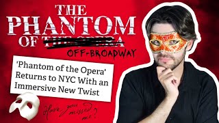 PHANTOM is coming back, as an immersive show | everything we know about Masquerade off-Broadway