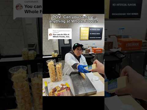 I didn’t know whole foods does this 😂 #subscribe #funnyshorts