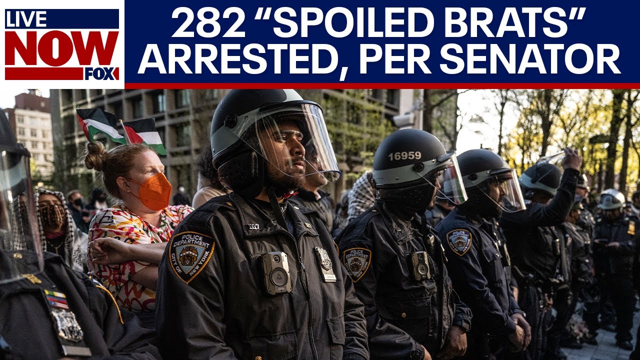 Gaza protests: Senator praises NYPD arrests of 'spoiled brats' at Columbia | LiveNOW from FOX