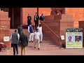 Breaking: Rahul Gandhi leaves the Parliament & 45 Opposition MPs Suspended | Security Breach Fallout  - 01:33 min - News - Video