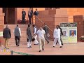 Breaking: Rahul Gandhi leaves the Parliament & 45 Opposition MPs Suspended | Security Breach Fallout