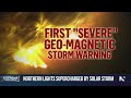 Severe solar storm will bring beauty in the sky and potential disruptions  - 01:37 min - News - Video