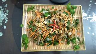 Nộm sứa hoa chuối| Vietnamese family meals | Jellyfish Salad