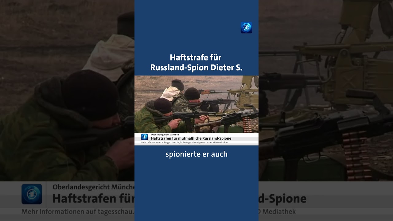 Der Deutschrusse Dieter S. ist wegen Spionage für Russland zu sechs Jahren Haft verurteilt worden